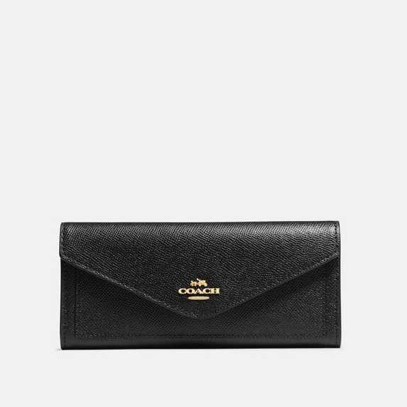 Coach soft wallet sale